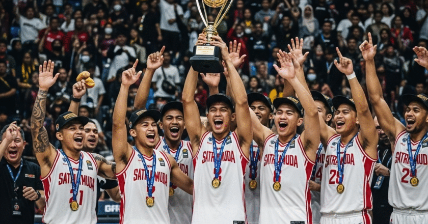 Satria Muda Amankan Gelar Juara IBL All Indonesian 2025 Usai Kalahkan Dewa United