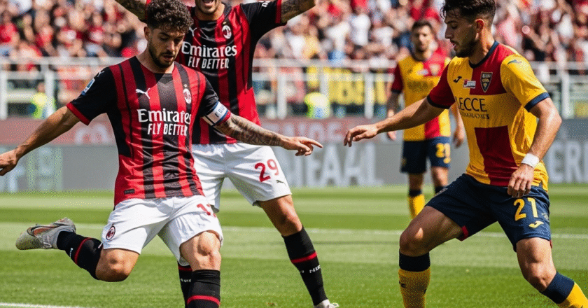 AC Milan Raih Kemenangan 2-0 atas Lecce Berkat Kontribusi Modric