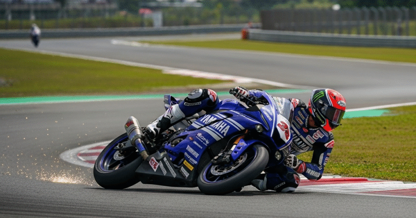 Dua Rider Yamaha Racing Indonesia Gugur di Race SS600 ARRC Mandalika 2025