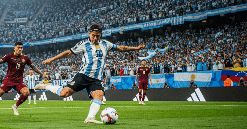 Argentina Amankan Kemenangan Meyakinkan 3-0 atas Venezuela