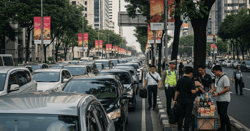 Aktivitas Harian Jakarta Berangsur Normal Usai Demo, Lalu Lintas Kembali Padat
