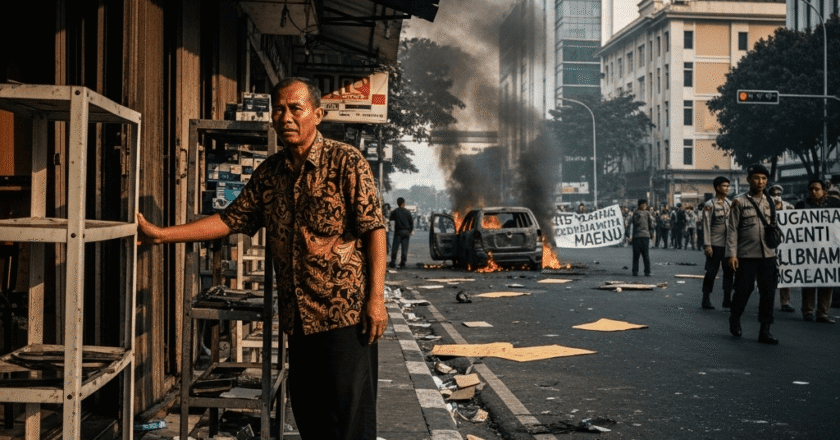 Kerusuhan Saat Demo Sebabkan Kerugian Ekonomi Hingga Rp 1,2 Triliun