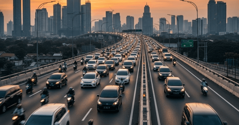 Hampir 45 Ribu Kendaraan Melintas Tol MBZ Jelang Libur Panjang Maulid Nabi